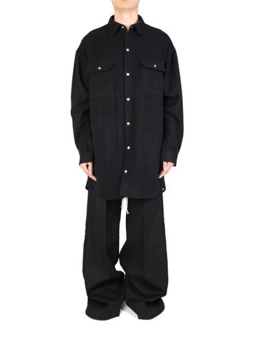 Rick Owens oversized shirt - Noir - Rick Owens - Modalova