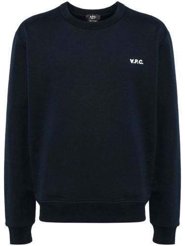 A.P.C. sweat à logo floqué - Bleu - A.P.C. - Modalova