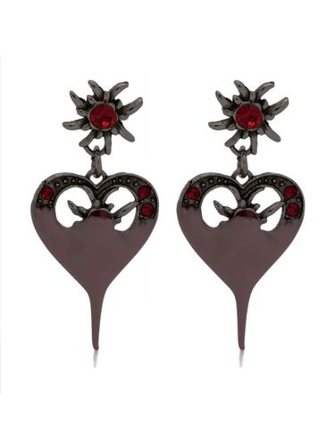 Boucles d'oreilles Dipped Heart - Ottolinger - Modalova