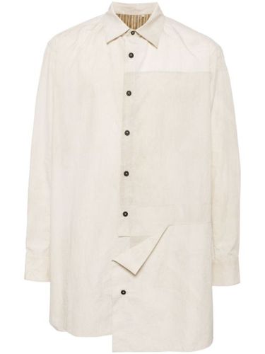 Chemise en coton à découpes - Ziggy Chen - Modalova