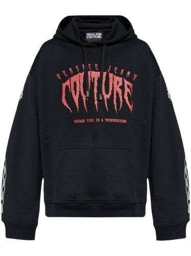 Hoodie à logo imprimé - Versace Jeans Couture - Modalova