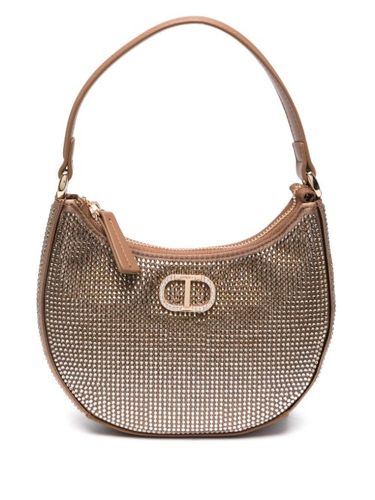 Sac porté épaule Moon à strass - TWINSET - Modalova