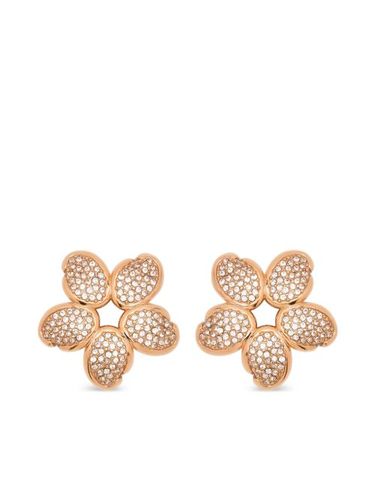 Boucles d'oreilles Crystal O Flower - Oscar de la Renta - Modalova