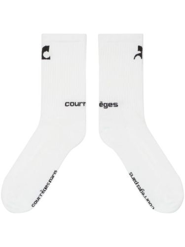 Chaussettes à logo imprimé - Courrèges - Modalova