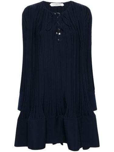 Robe mi-longue à design plissé - Lanvin - Modalova