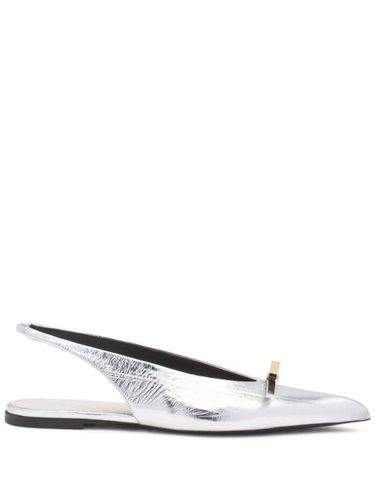 Ballerines en cuir à fini métallisé - Lanvin - Modalova