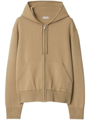 Hoodie à fermeture zippée - Burberry - Modalova