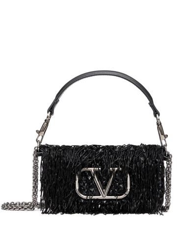 Petit sac porté épaule Locò à broderies - Valentino Garavani - Modalova