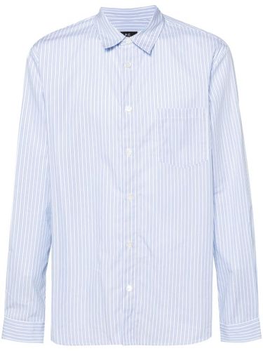 A.P.C. chemise Clément - Bleu - A.P.C. - Modalova