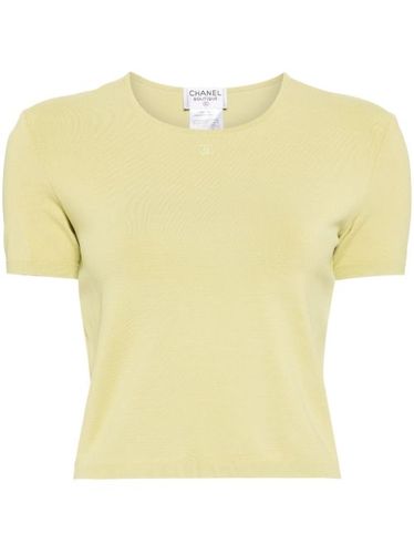 T-shirt à logo CC (1998) - CHANEL Pre-Owned - Modalova