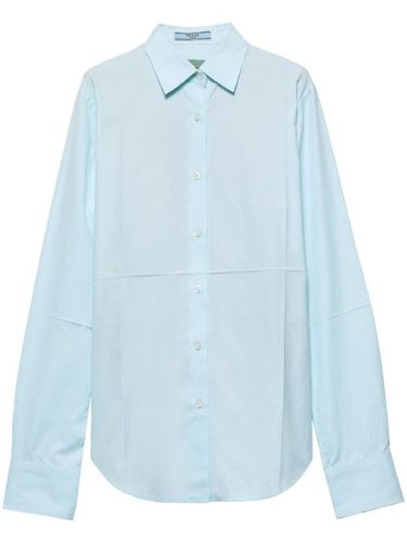 Prada chemise en coton - Bleu - Prada - Modalova