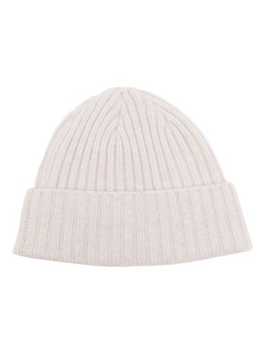 Bonnet en maille épaisse nervurée - N.Peal - Modalova