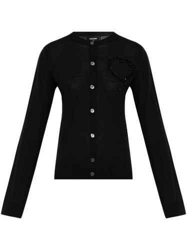 DSQUARED2 cardigan en laine - Noir - DSQUARED2 - Modalova