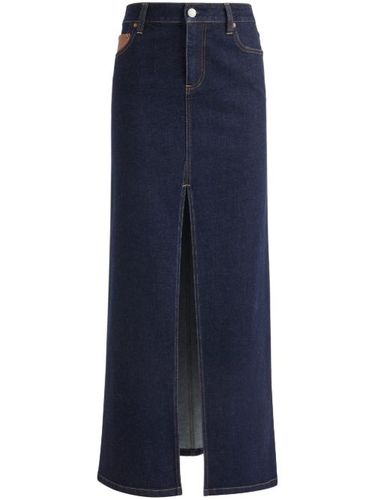 Jupe en jean à coupe mi-longue - alice + olivia - Modalova