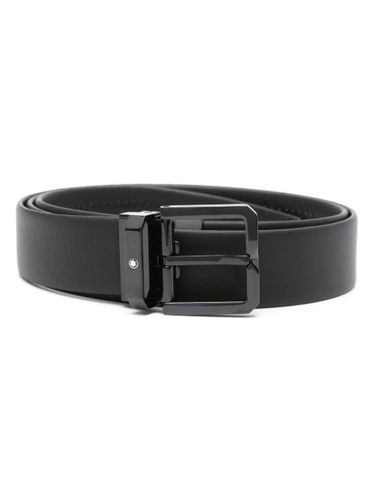 Ceinture en cuir à boucle carrée - Montblanc - Modalova