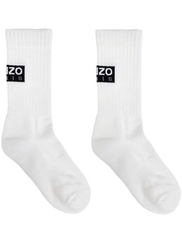 Kenzo chaussettes à logo - Blanc - Kenzo - Modalova