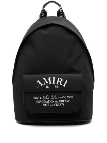 Sac à dos à logo imprimé - AMIRI - Modalova