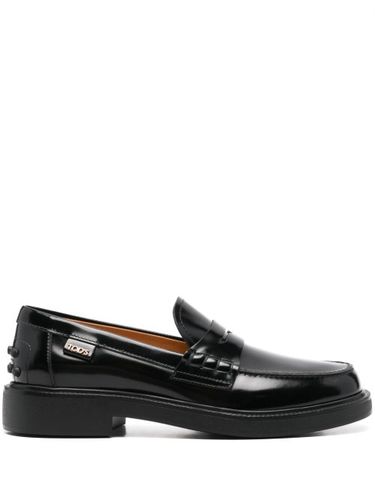 Tod's mocassins à logo - Noir - Tod's - Modalova