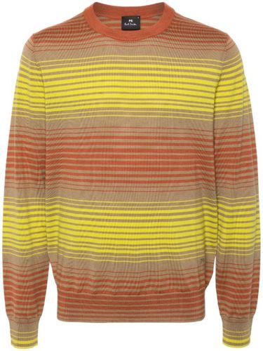 Pull en laine mérinos à rayures - PS Paul Smith - Modalova