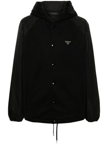 Veste à logo triangle en émail - Prada - Modalova