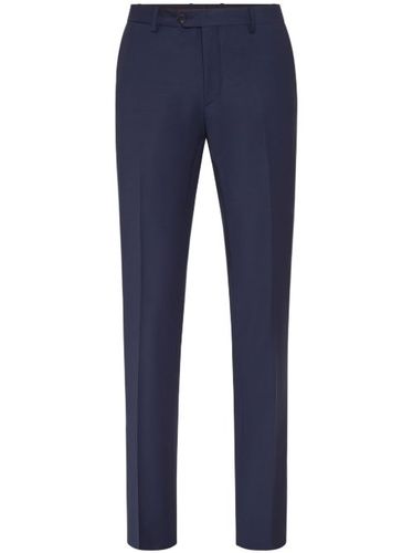 Pantalon en laine mélangée à coupe droite - Philipp Plein - Modalova