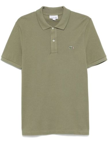 Lacoste polo à logo brodé - Vert - Lacoste - Modalova