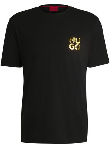 HUGO t-shirt en coton - Noir - HUGO - Modalova