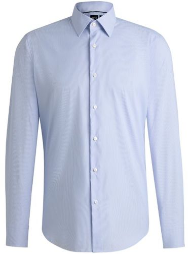 Chemise rayée à manches longues - BOSS - Modalova