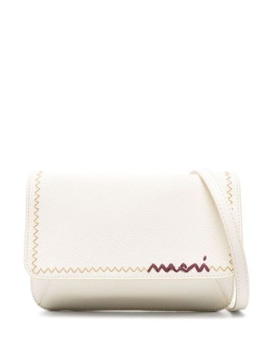 Sac porté épaule en cuir - Marni - Modalova