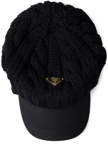 Prada visière Re-Nylon - Noir - Prada - Modalova