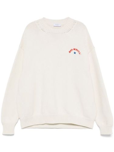 Off-White pull Star Arrow - Blanc - Off-White - Modalova
