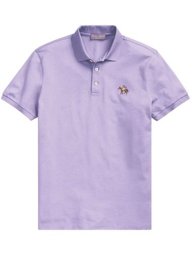 Polo en piqué à coupe slim - Ralph Lauren Purple Label - Modalova