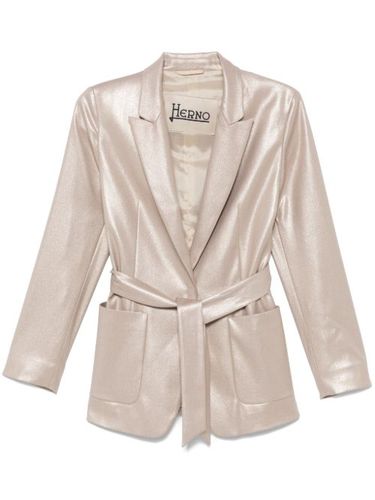 Blazer métallisé - Herno - Modalova