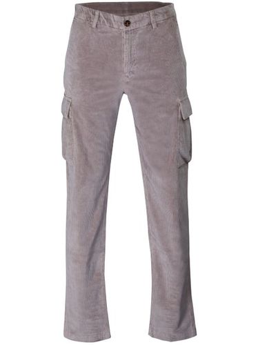 Pantalon en velours côtelé à poches cargo - Moorer - Modalova