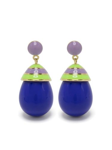Boucles d'oreilles pendantes à rayures - Eshvi - Modalova