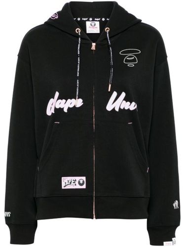 Veste zippée à logo - AAPE BY *A BATHING APE® - Modalova
