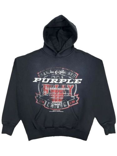Hoodie en coton à imprimé graphique - Purple Brand - Modalova