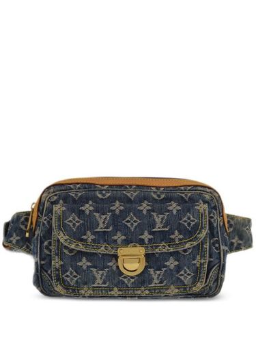 Sac banane en jean monogrammé (2007) - Louis Vuitton Pre-Owned - Modalova
