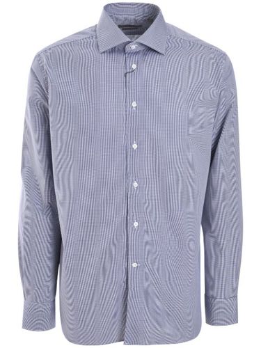 Chemise à mini carreaux - Corneliani - Modalova
