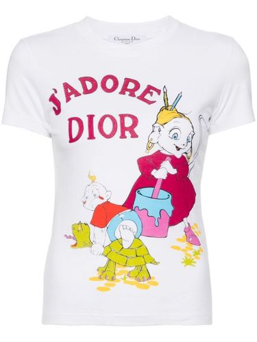 T-shirt à imprimé graphique (2002) - Christian Dior Pre-Owned - Modalova