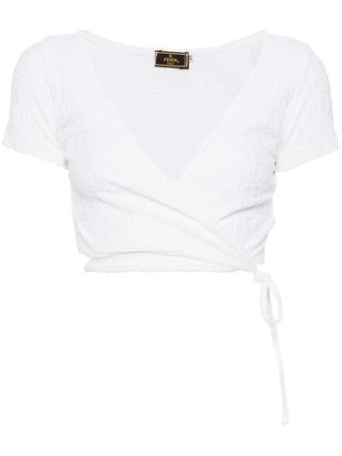 T-shirt à design cache-cœur (années 1990-2000) - Fendi Pre-Owned - Modalova