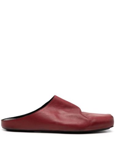Chaussons en cuir à bout carré - Uma Wang - Modalova