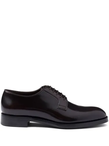 Derbies à effet brossé - Prada - Modalova