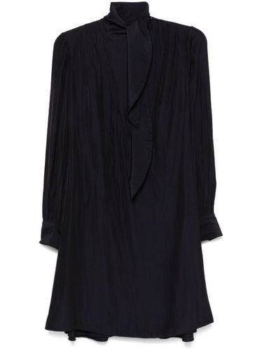 Robe courte à design drapé - Lanvin - Modalova