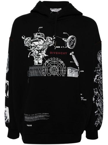 Sweat à imprimé graphique - Givenchy - Modalova