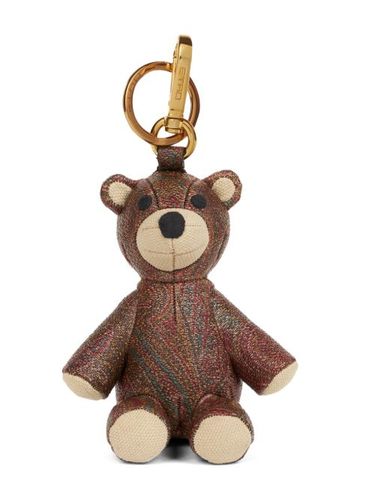 Porte-clés à breloque ourson - ETRO - Modalova
