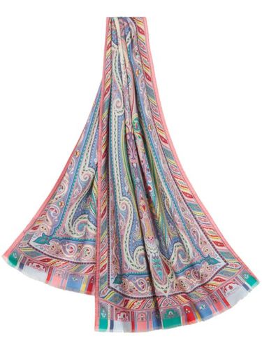 ETRO écharpe en laine - Rose - ETRO - Modalova