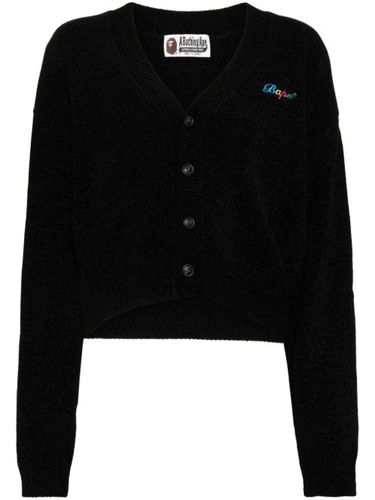 Cardigan à logo brodé - A BATHING APE® - Modalova