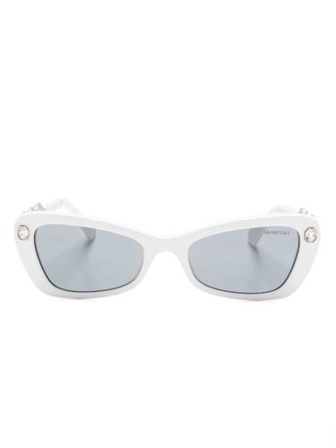 Lunettes de soleil à monture rectangulaire - Swarovski - Modalova