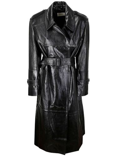 Sportmax trench en cuir - Noir - Sportmax - Modalova